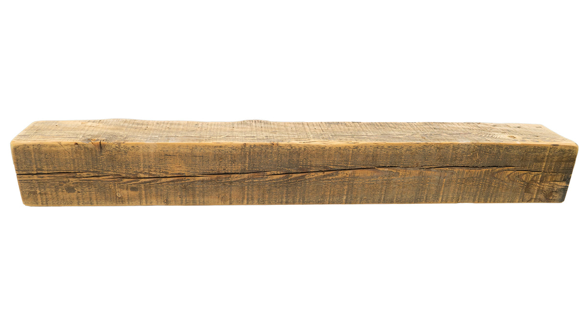 Reclaimed Wood Fireplace Mantel - Dakota Timber Co - Fireplace Mantels
