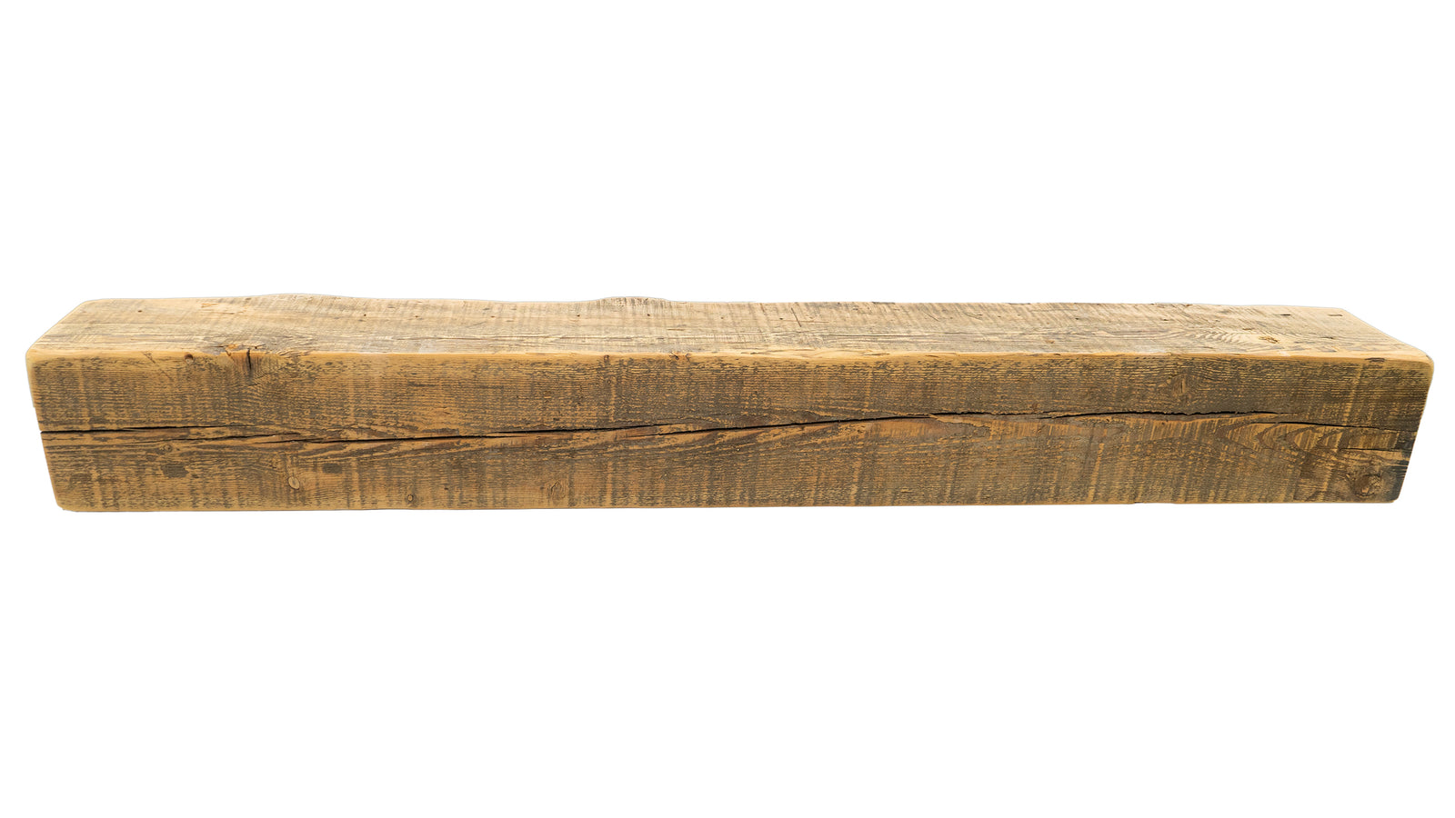Reclaimed Wood Fireplace Mantel - Dakota Timber Co - Fireplace Mantels