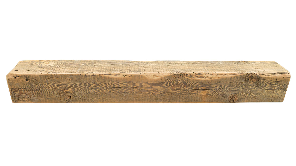 Reclaimed Wood Fireplace Mantel - Dakota Timber Co - Fireplace Mantels