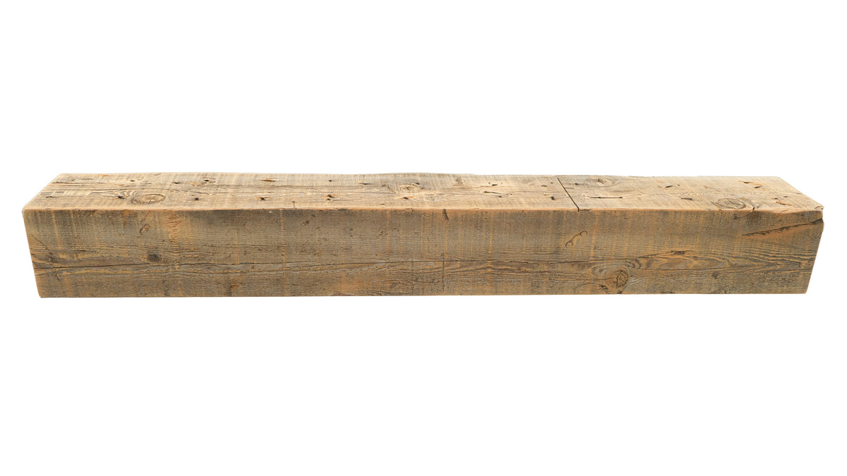 Reclaimed Wood Fireplace Mantel - Dakota Timber Co - Fireplace Mantels