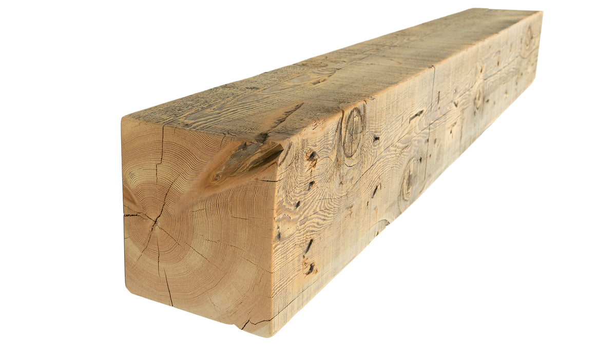 Reclaimed Wood Fireplace Mantel - Dakota Timber Co - Fireplace Mantels