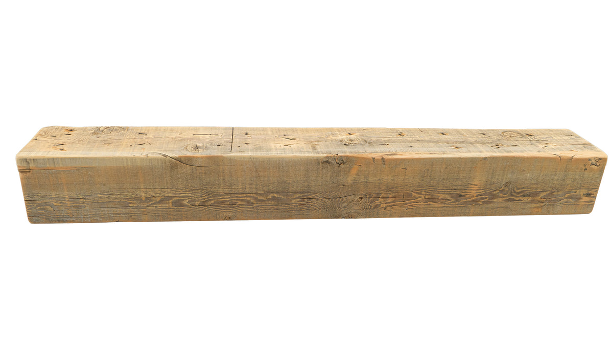 Reclaimed Wood Fireplace Mantel - Dakota Timber Co - Fireplace Mantels