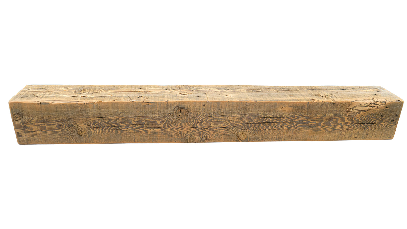 Reclaimed Wood Fireplace Mantel - Dakota Timber Co - Fireplace Mantels