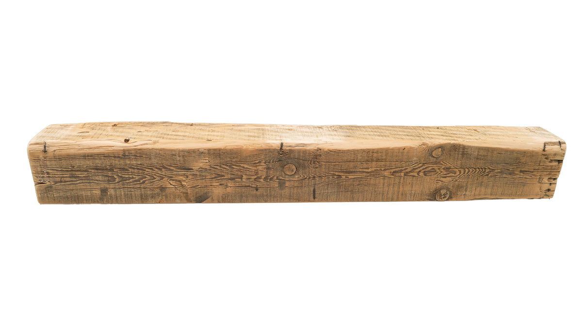 Reclaimed Wood Fireplace Mantel - Dakota Timber Co - Fireplace Mantels