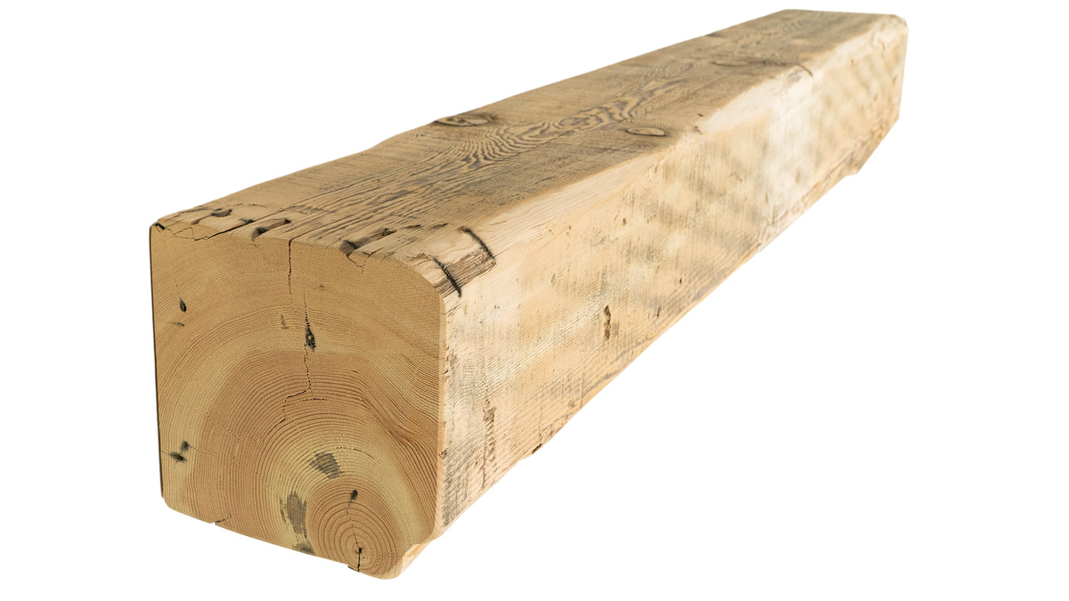 Reclaimed Wood Fireplace Mantel - Dakota Timber Co - Fireplace Mantels