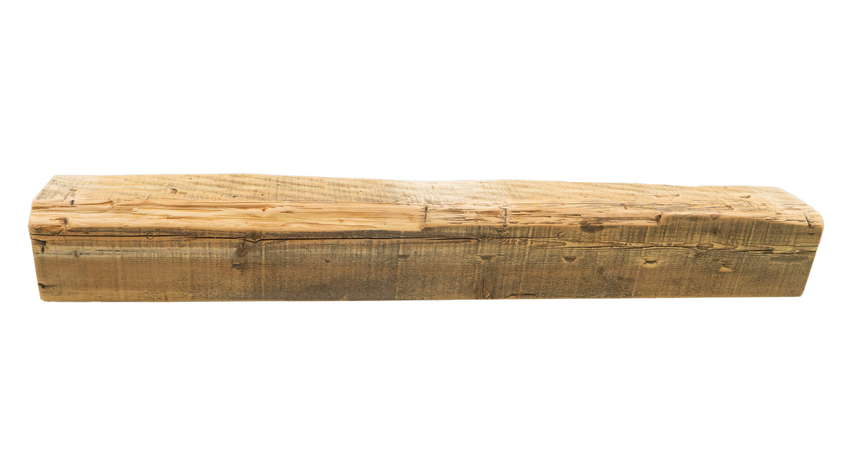 Reclaimed Wood Fireplace Mantel - Dakota Timber Co - Fireplace Mantels