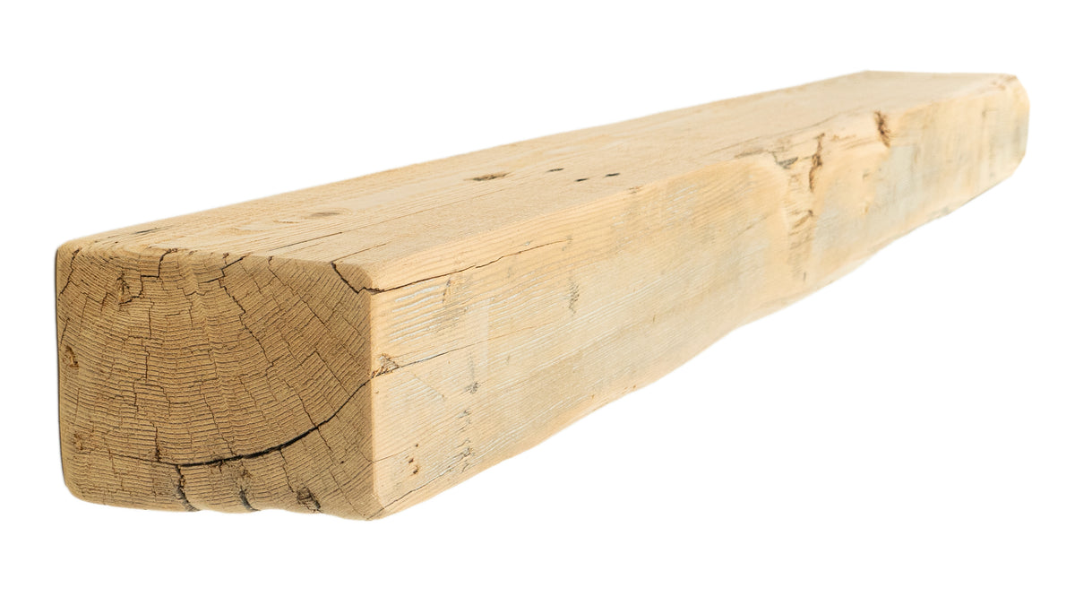 Reclaimed Wood Fireplace Mantel - Dakota Timber Co - Fireplace Mantels