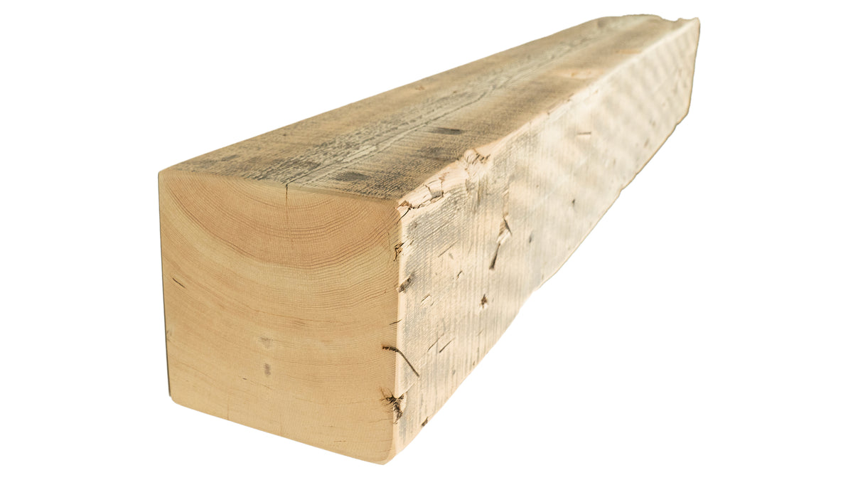 Reclaimed Wood Fireplace Mantel - Dakota Timber Co - Fireplace Mantels
