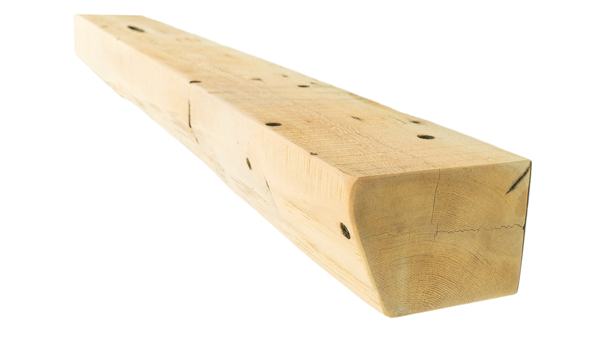 Reclaimed Wood Fireplace Mantel - Dakota Timber Co - Fireplace Mantels