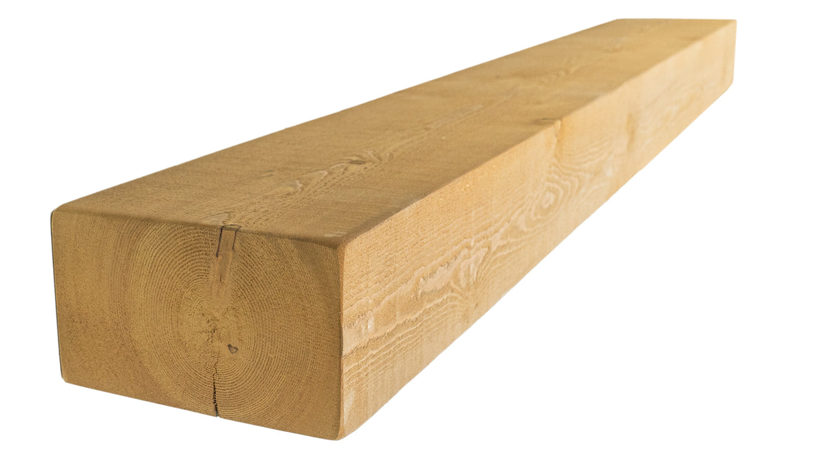 Reclaimed Wood Fireplace Mantel - Dakota Timber Co - Fireplace Mantels