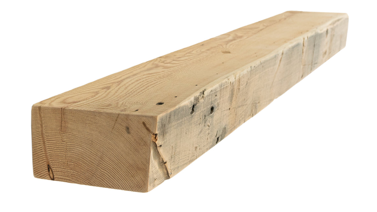 Reclaimed Wood Fireplace Mantel - Dakota Timber Co - Fireplace Mantels