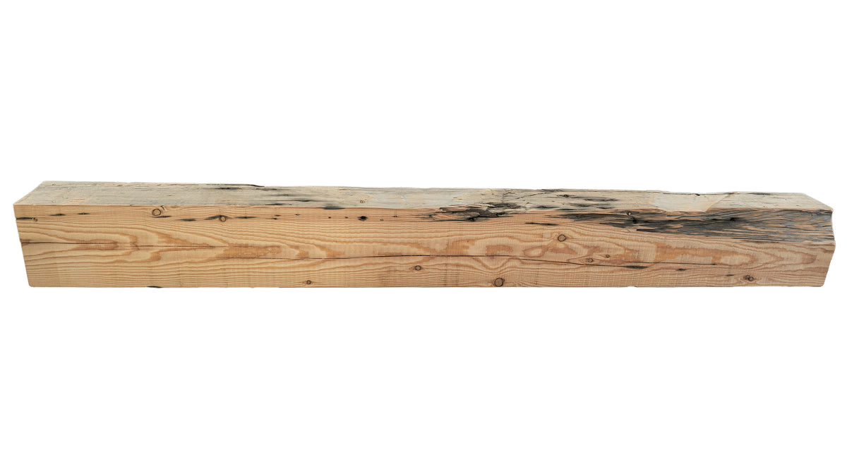 Reclaimed Wood Fireplace Mantel - Dakota Timber Co - Fireplace Mantels