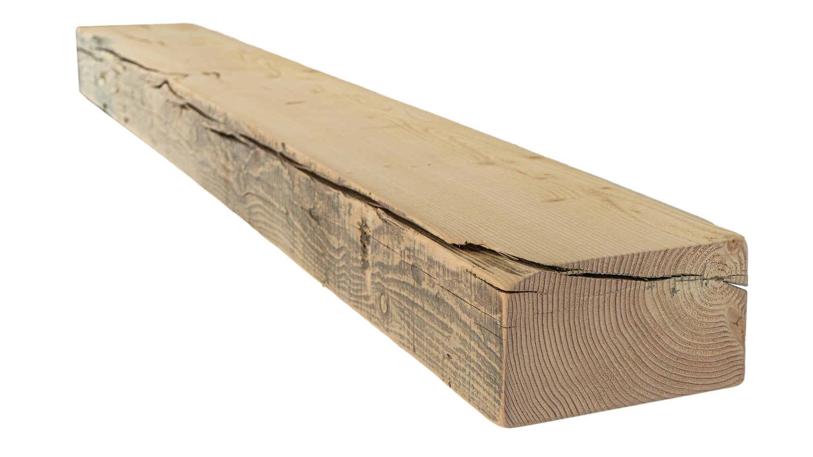 Reclaimed Wood Fireplace Mantel - Dakota Timber Co - Fireplace Mantels