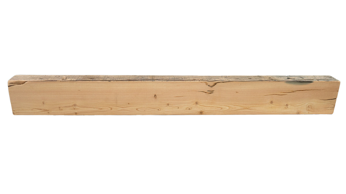 Reclaimed Wood Fireplace Mantel - Dakota Timber Co - Fireplace Mantels