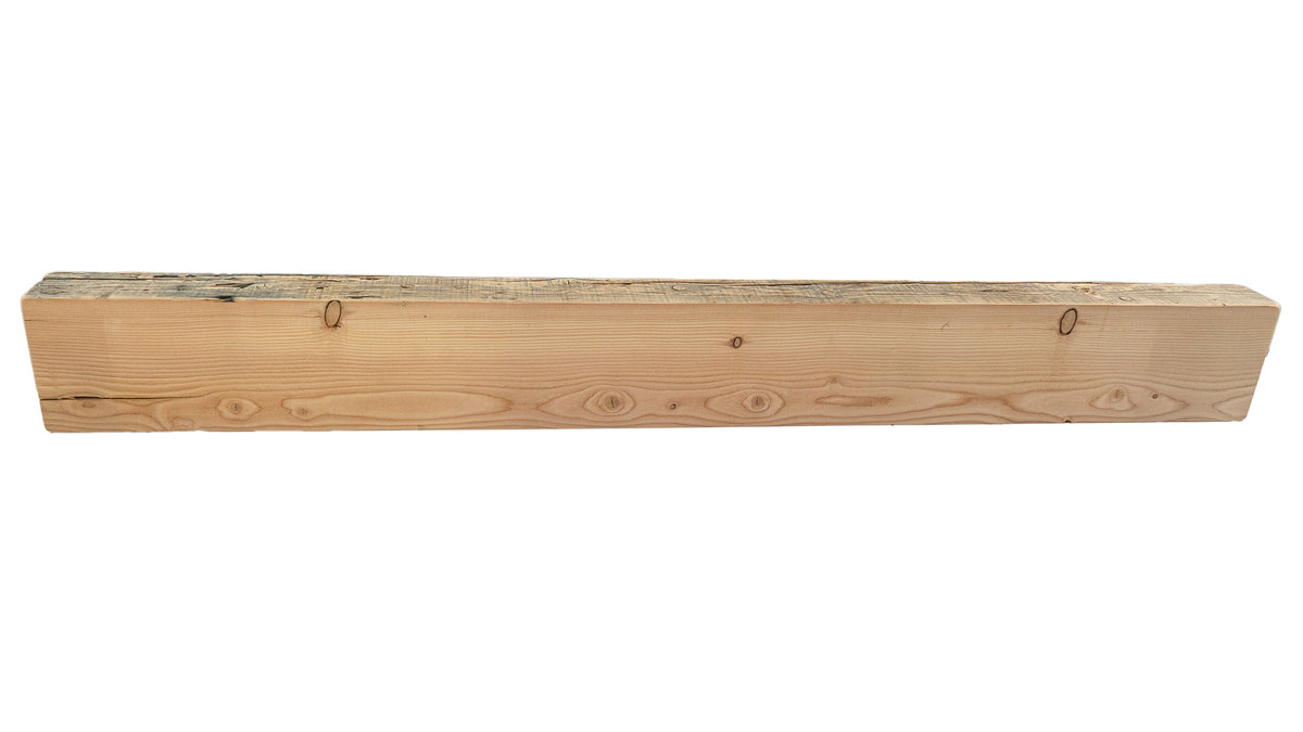 Reclaimed Wood Fireplace Mantel - Dakota Timber Co - Fireplace Mantels