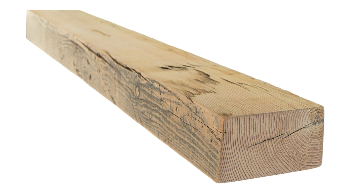 Reclaimed Wood Fireplace Mantel - Dakota Timber Co - Fireplace Mantels