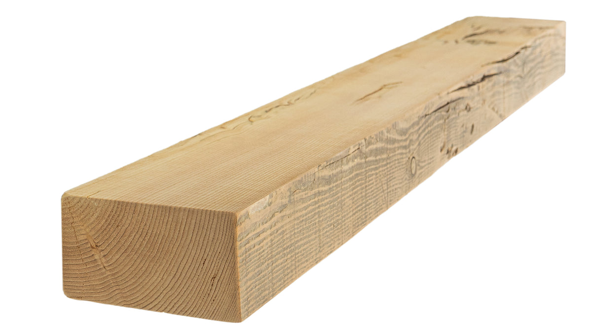 Reclaimed Wood Fireplace Mantel - Dakota Timber Co - Fireplace Mantels