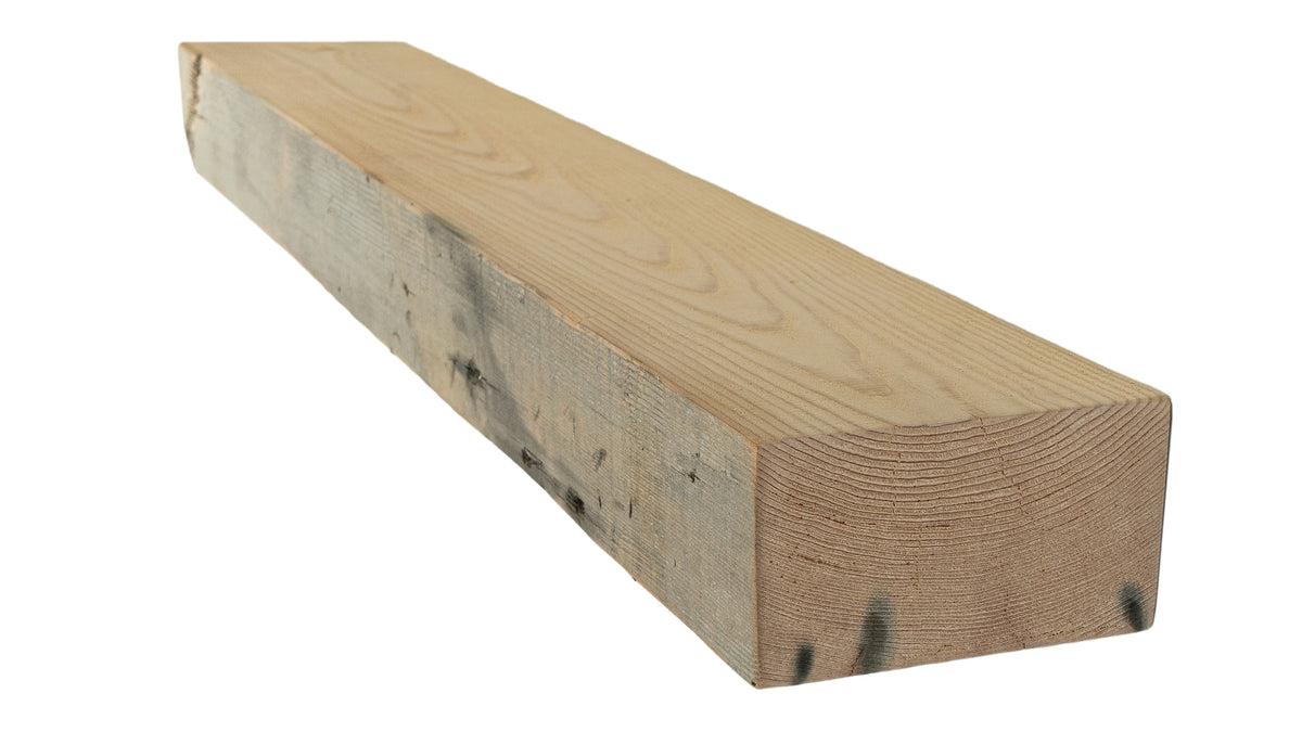 Reclaimed Wood Fireplace Mantel - Dakota Timber Co - Fireplace Mantels