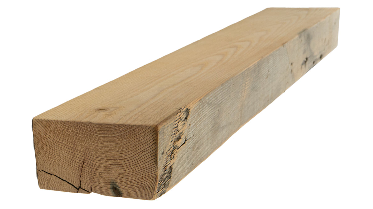 Reclaimed Wood Fireplace Mantel - Dakota Timber Co - Fireplace Mantels