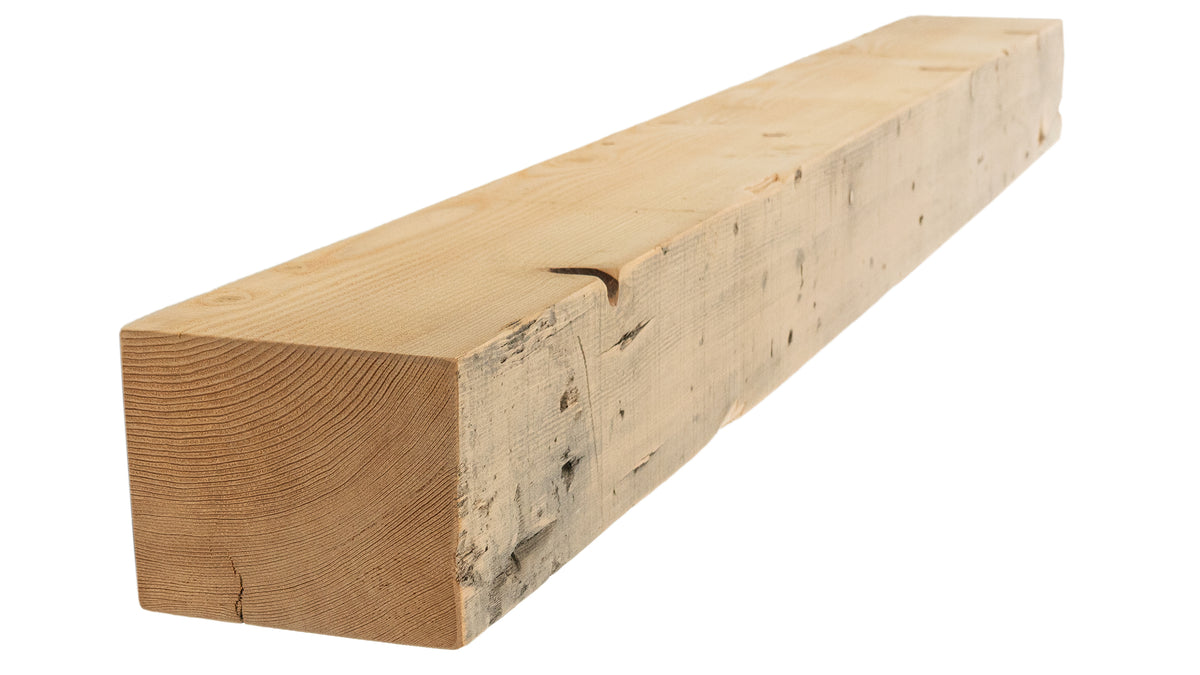 Reclaimed Wood Fireplace Mantel - Dakota Timber Co - Fireplace Mantels