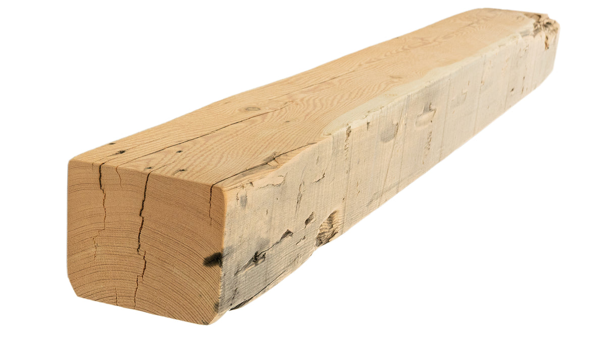 Reclaimed Wood Fireplace Mantel - Dakota Timber Co - Fireplace Mantels