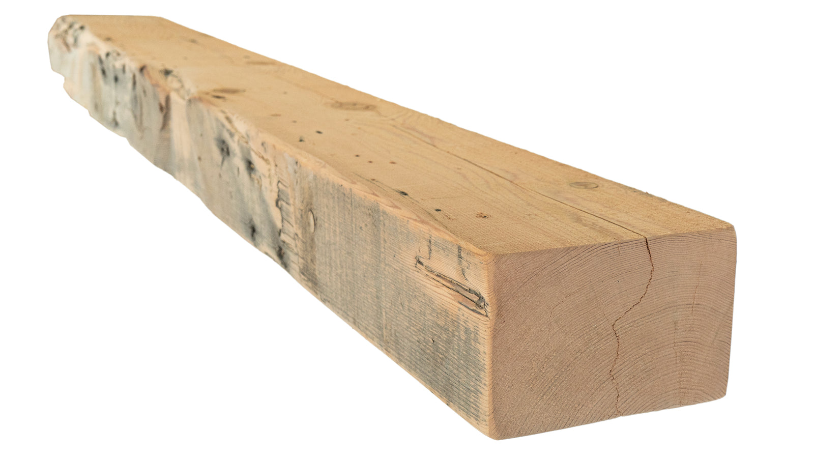 Reclaimed Wood Fireplace Mantel - Dakota Timber Co - Fireplace Mantels