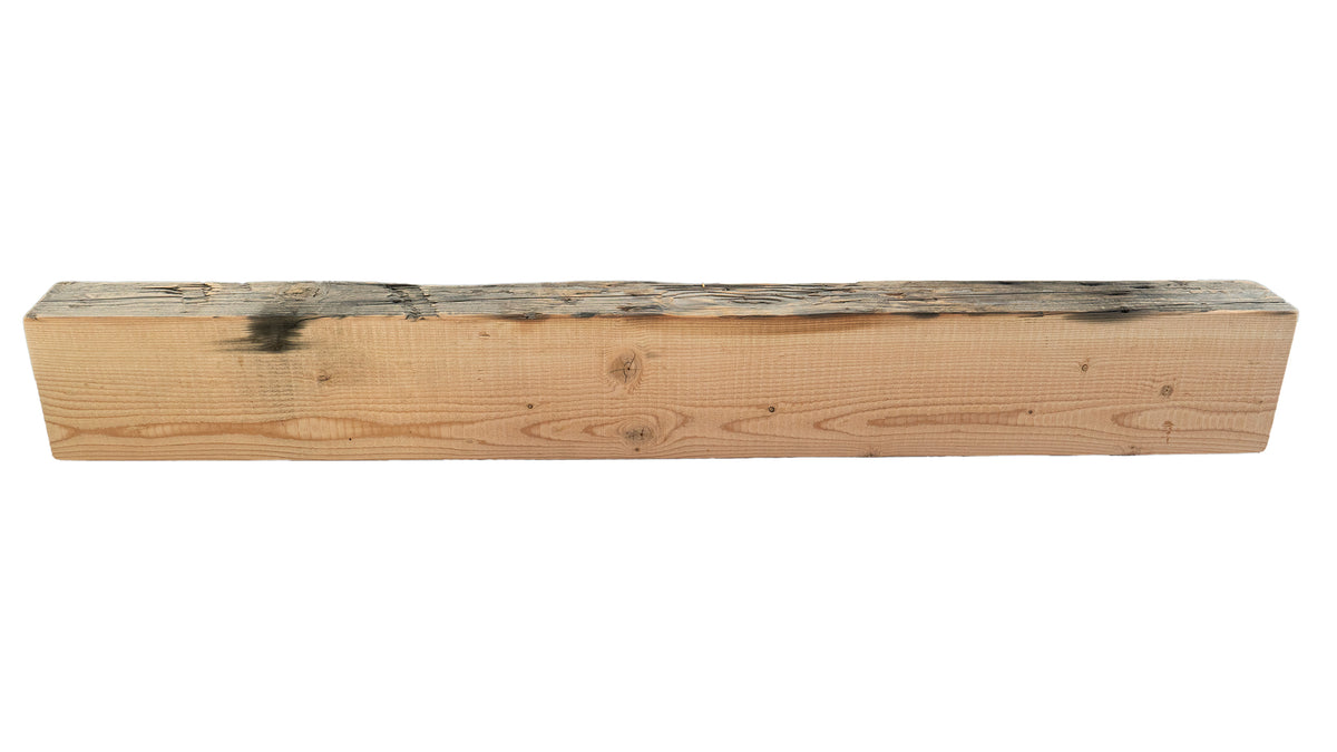 Reclaimed Wood Fireplace Mantel - Dakota Timber Co - Fireplace Mantels