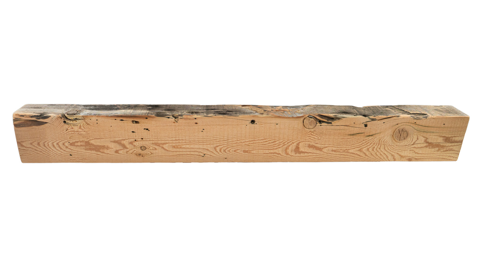 Reclaimed Wood Fireplace Mantel - Dakota Timber Co - Fireplace Mantels