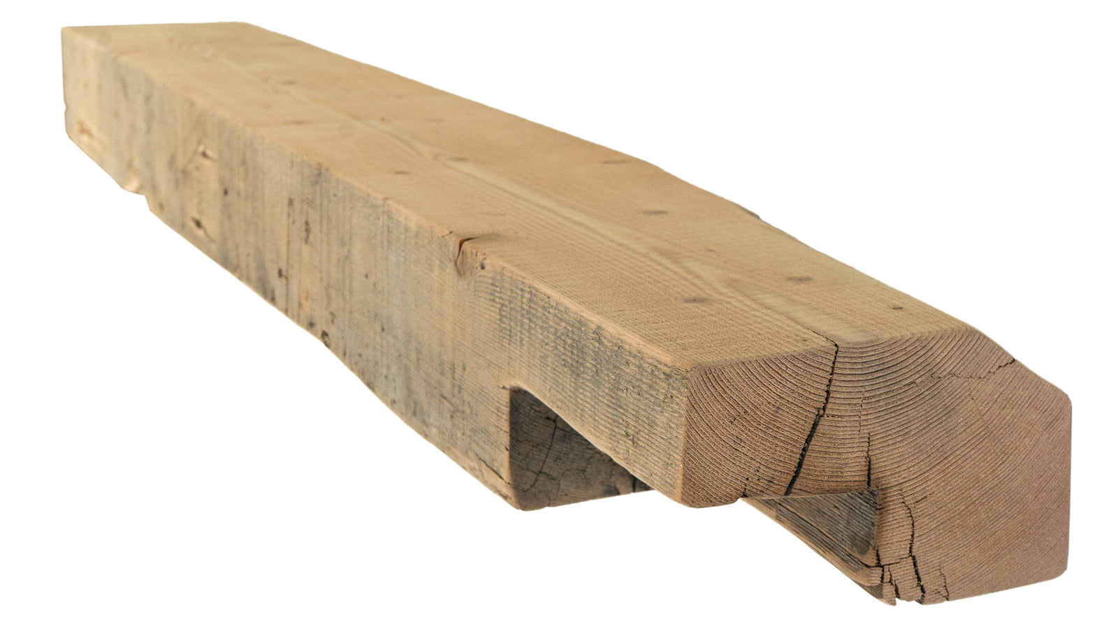 Reclaimed Wood Fireplace Mantel - Dakota Timber Co - Fireplace Mantels