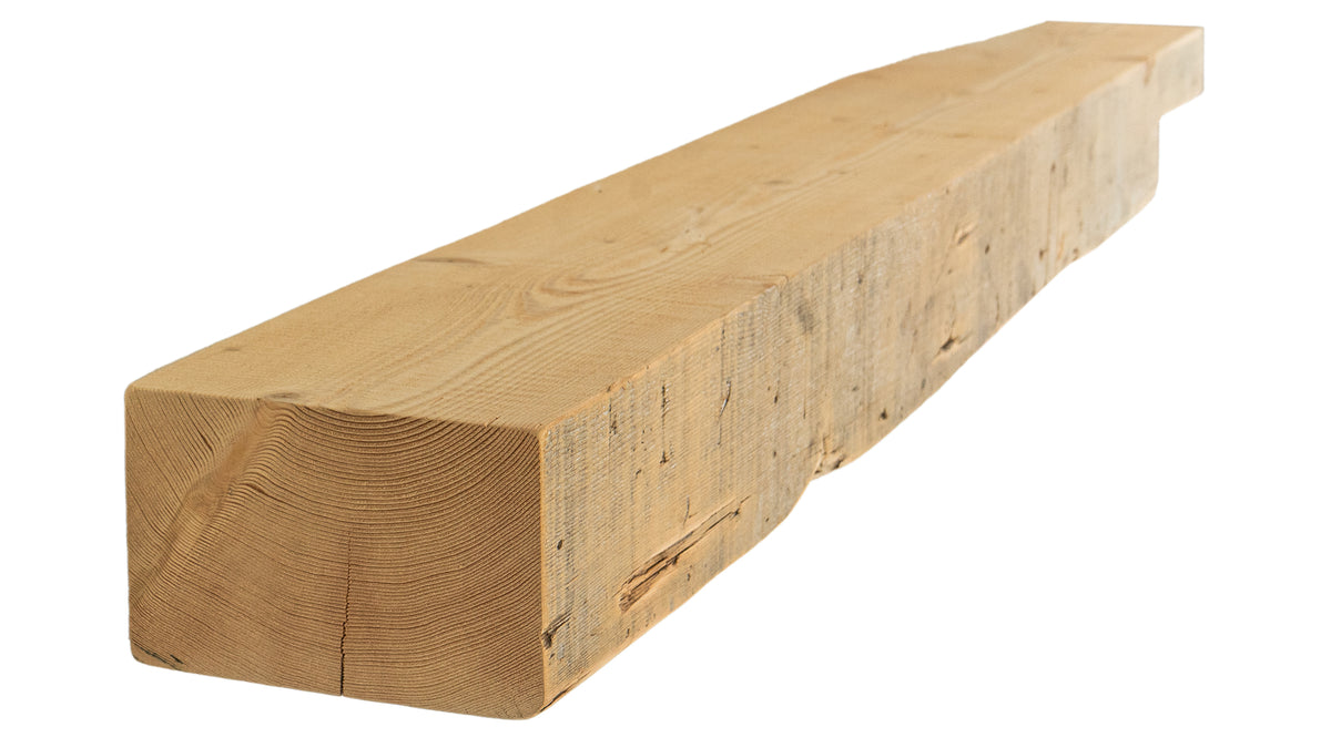Reclaimed Wood Fireplace Mantel - Dakota Timber Co - Fireplace Mantels