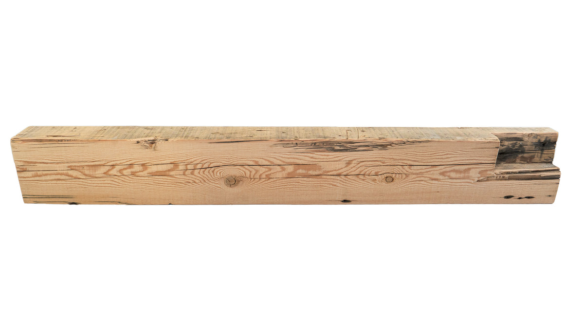 Reclaimed Wood Fireplace Mantel - Dakota Timber Co - Fireplace Mantels