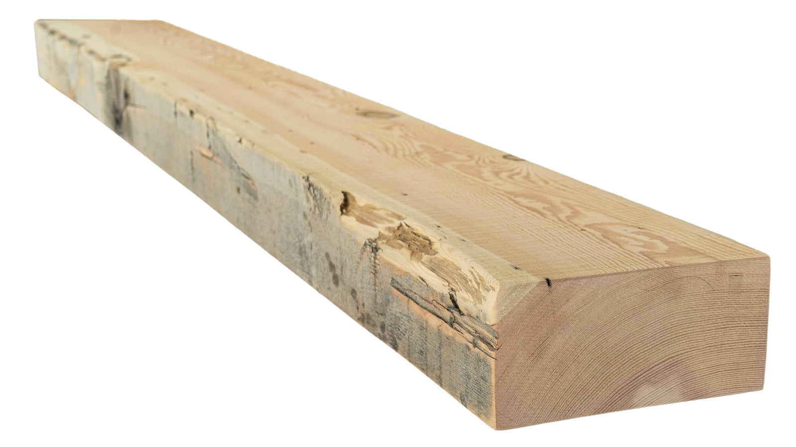 Reclaimed Wood Fireplace Mantel - Dakota Timber Co - Fireplace Mantels