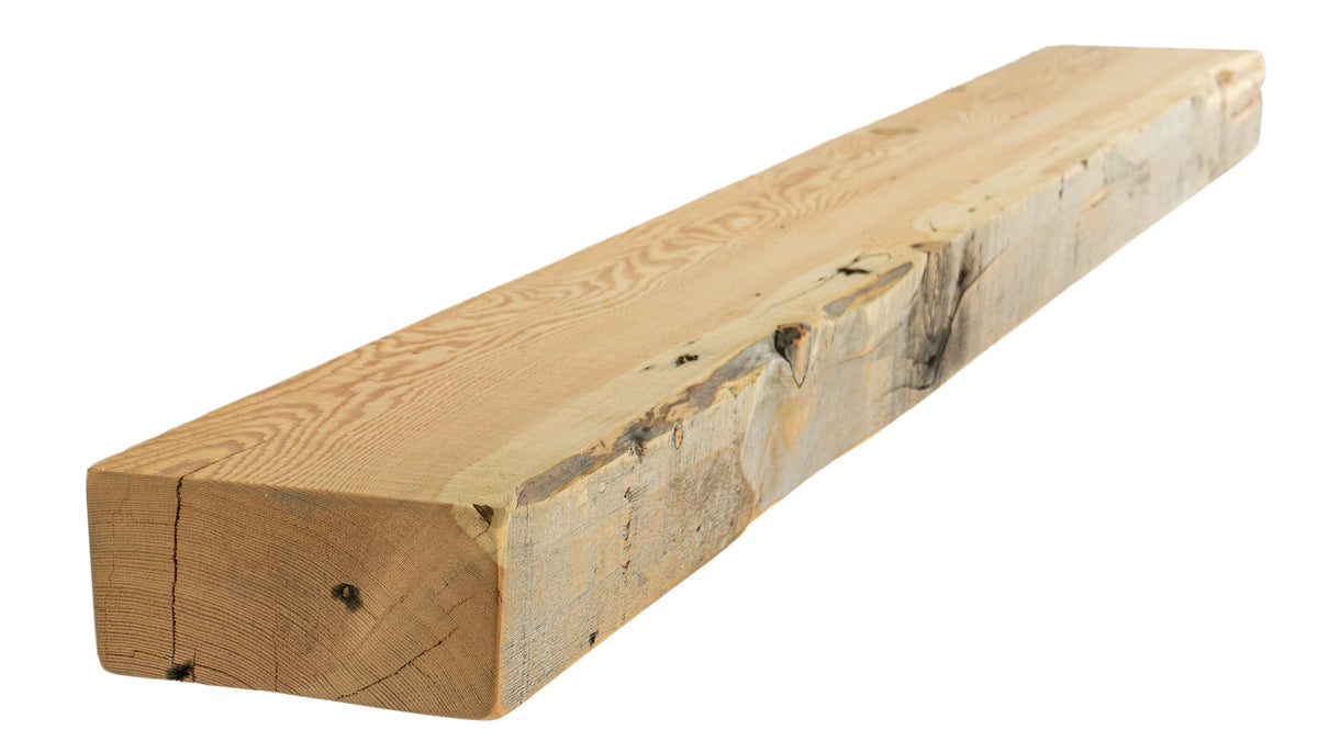 Reclaimed Wood Fireplace Mantel - Dakota Timber Co - Fireplace Mantels