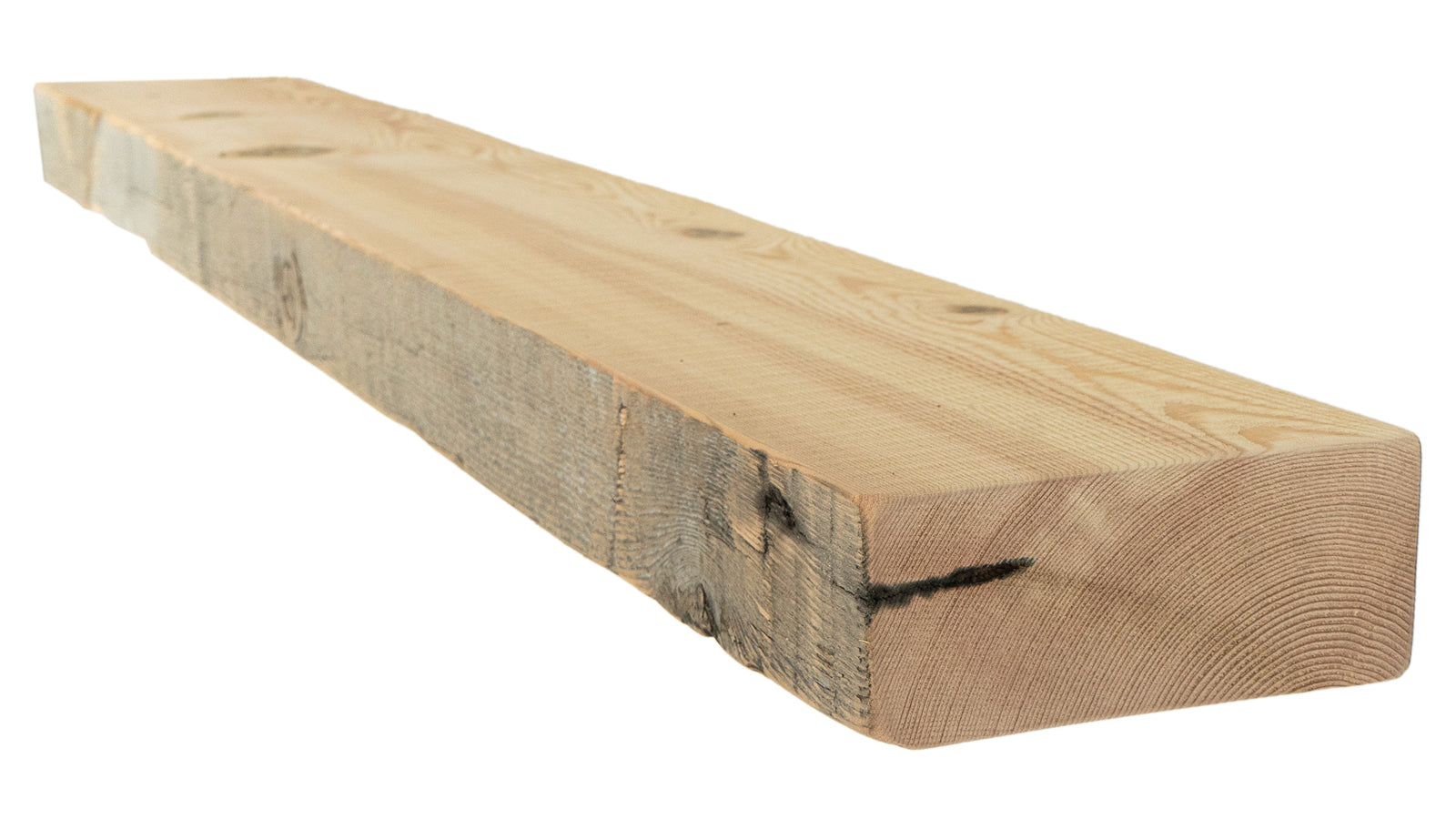 Reclaimed Wood Fireplace Mantel - Dakota Timber Co - Fireplace Mantels