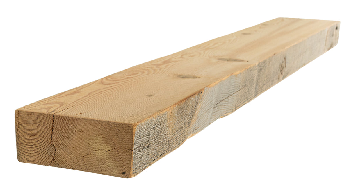 Reclaimed Wood Fireplace Mantel - Dakota Timber Co - Fireplace Mantels