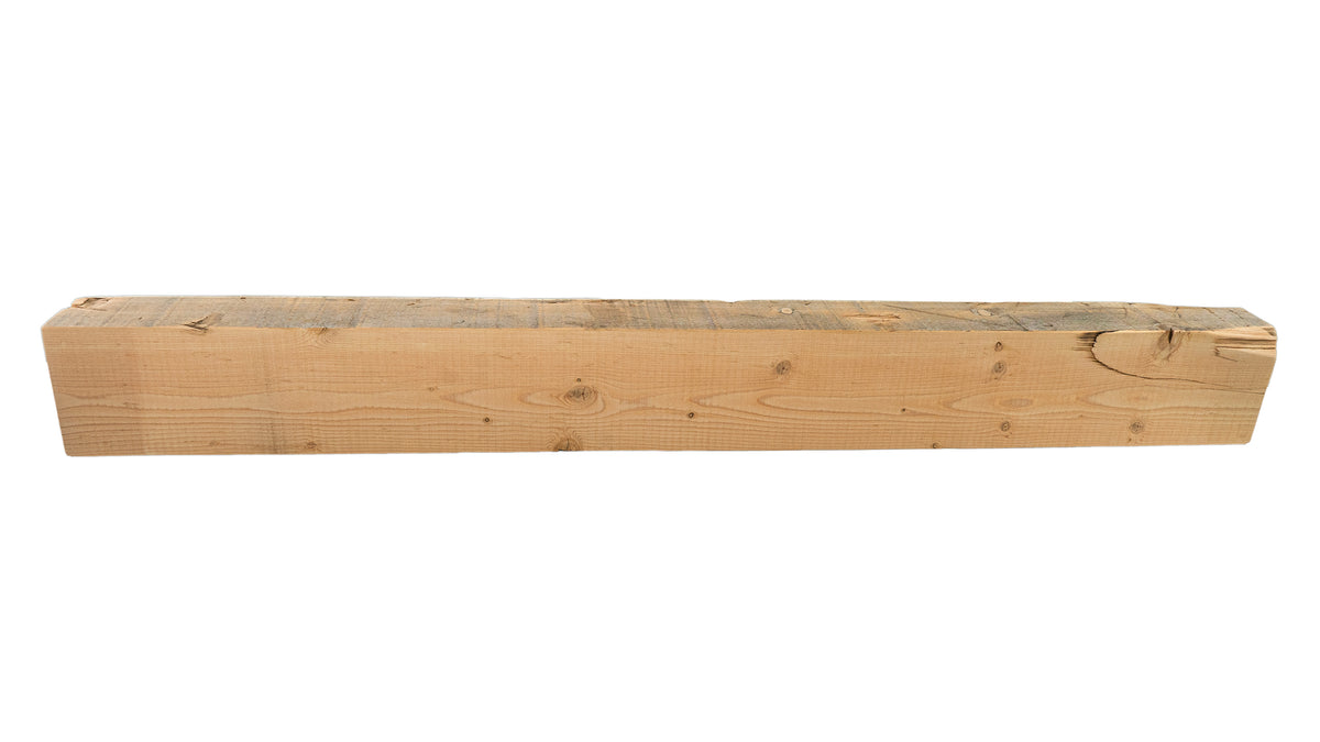 Reclaimed Wood Fireplace Mantel - Dakota Timber Co - Fireplace Mantels