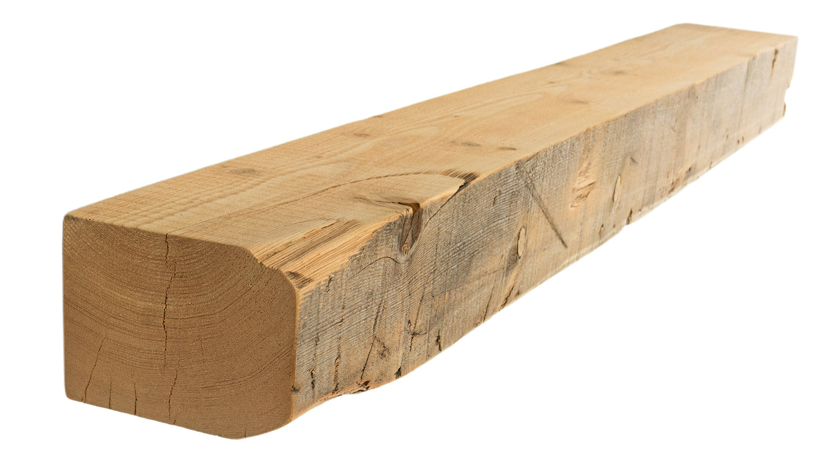 Reclaimed Wood Fireplace Mantel - Dakota Timber Co - Fireplace Mantels