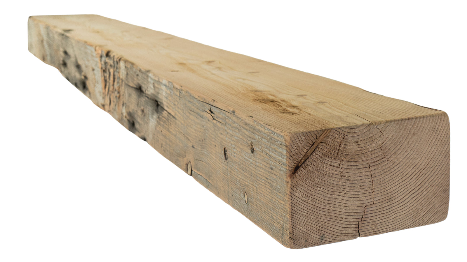 Reclaimed Wood Fireplace Mantel - Dakota Timber Co - Fireplace Mantels