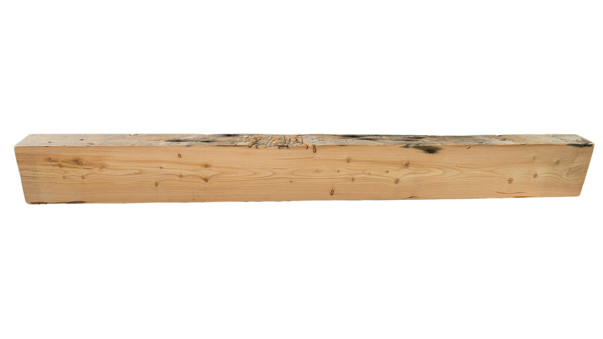 Reclaimed Wood Fireplace Mantel - Dakota Timber Co - Fireplace Mantels