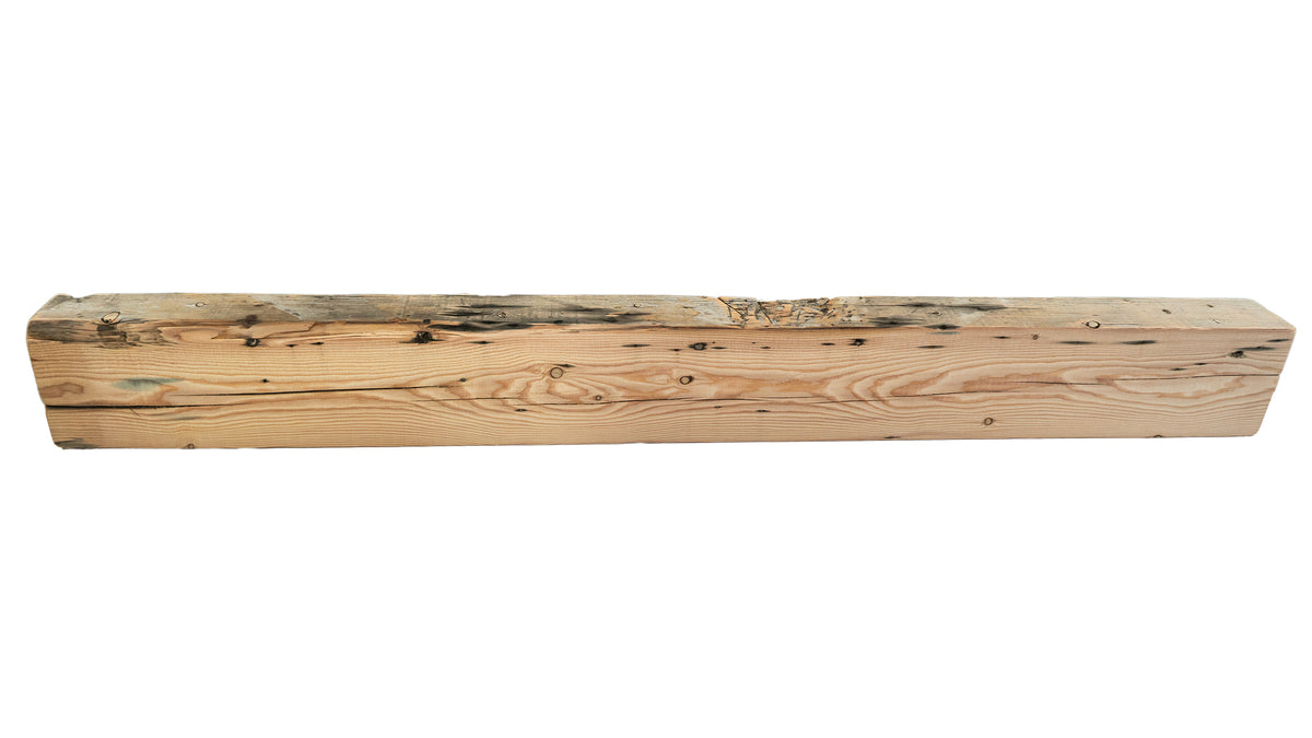 Reclaimed Wood Fireplace Mantel - Dakota Timber Co - Fireplace Mantels