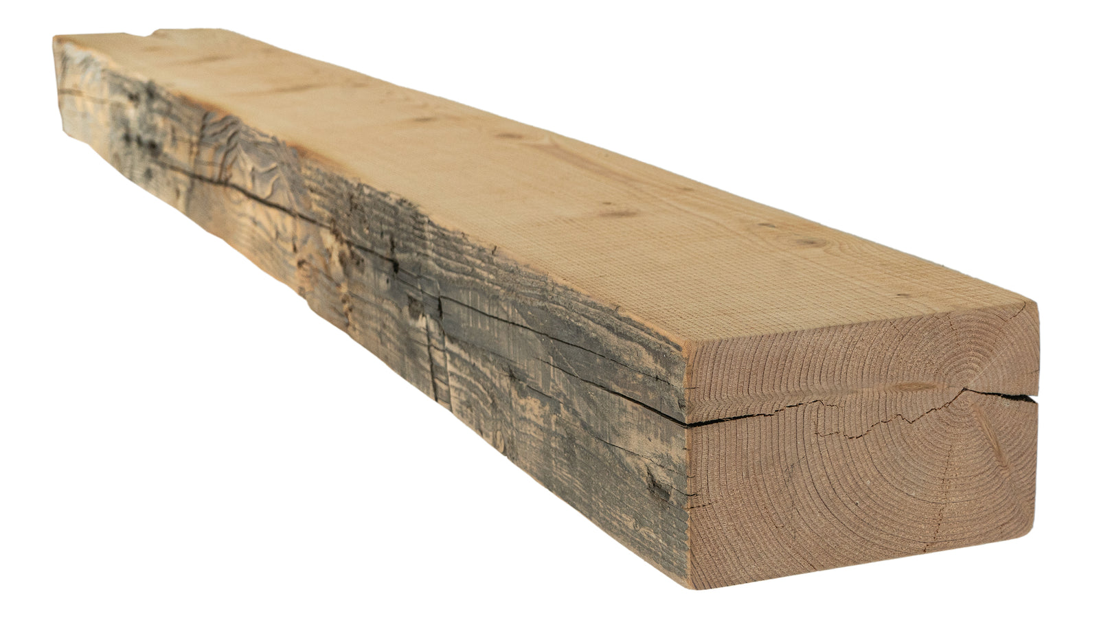 Reclaimed Wood Fireplace Mantel - Dakota Timber Co - Fireplace Mantels