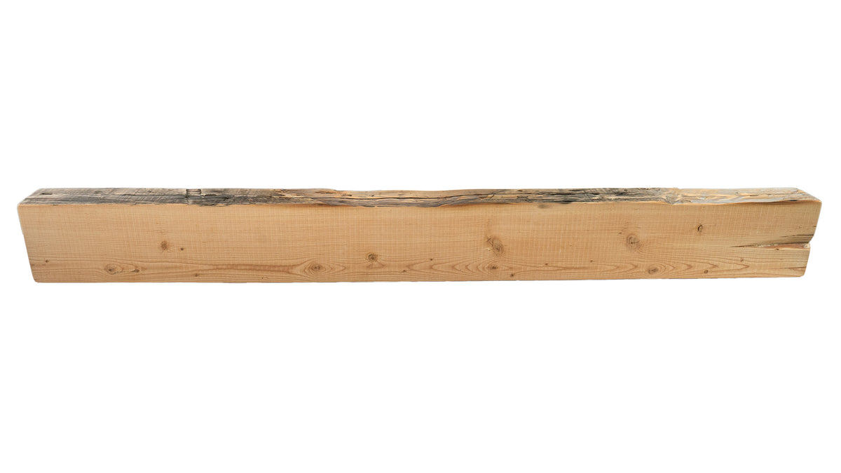 Reclaimed Wood Fireplace Mantel - Dakota Timber Co - Fireplace Mantels