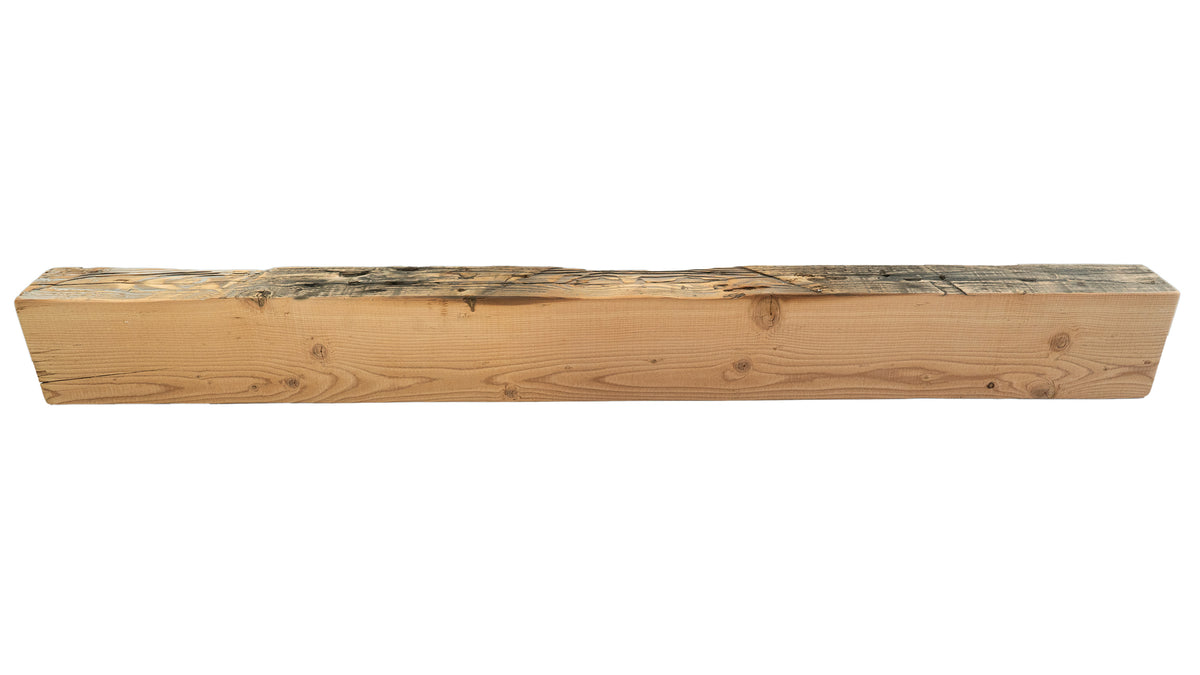 Reclaimed Wood Fireplace Mantel - Dakota Timber Co - Fireplace Mantels