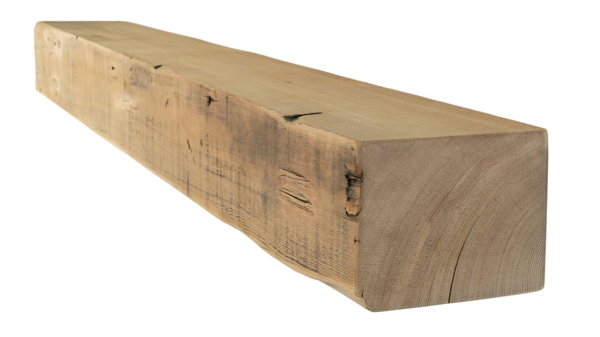 Reclaimed Wood Fireplace Mantel - Dakota Timber Co - Fireplace Mantels