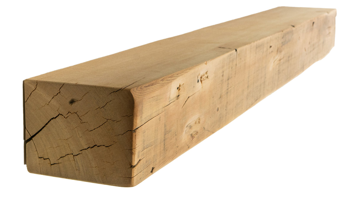 Reclaimed Wood Fireplace Mantel - Dakota Timber Co - Fireplace Mantels