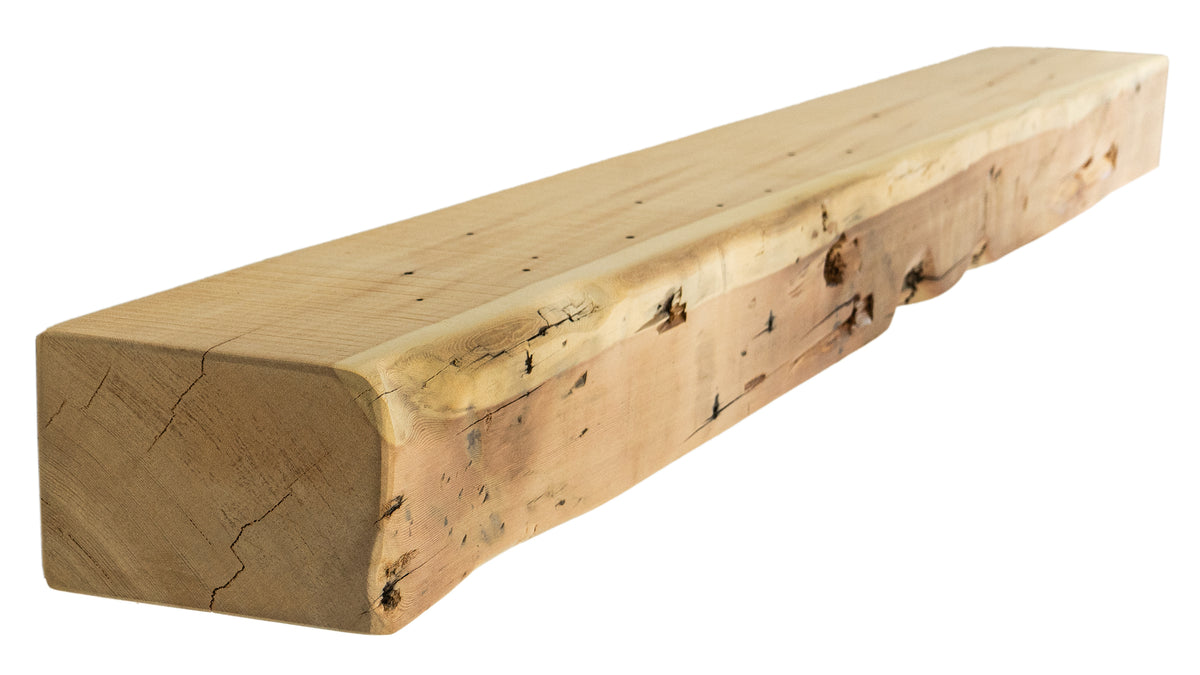 Reclaimed Wood Fireplace Mantel - Dakota Timber Co - Fireplace Mantels