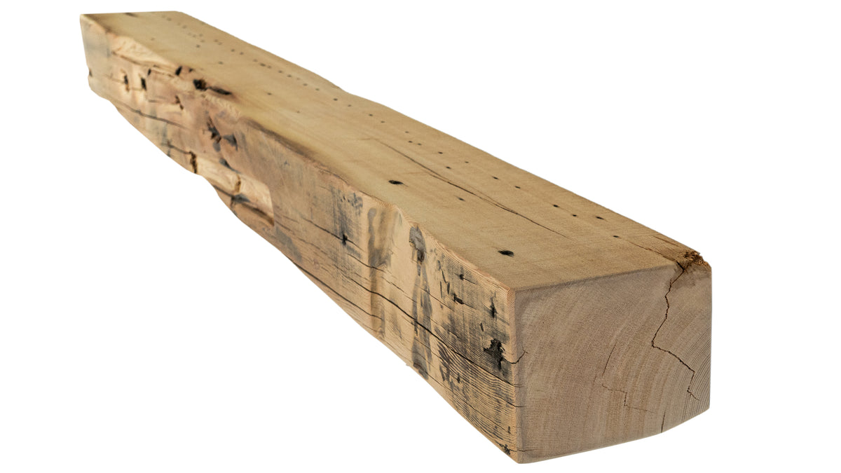 Reclaimed Wood Fireplace Mantel - Dakota Timber Co - Fireplace Mantels