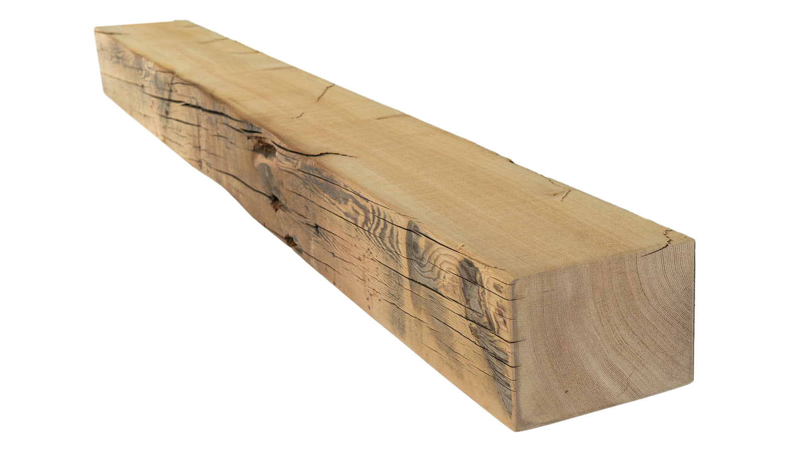 Reclaimed Wood Fireplace Mantel - Dakota Timber Co - Fireplace Mantels