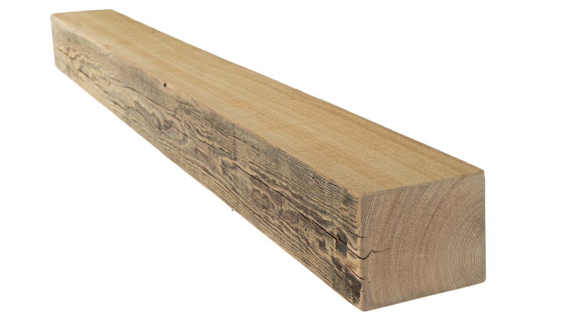 Reclaimed Wood Fireplace Mantel - Dakota Timber Co - Fireplace Mantels