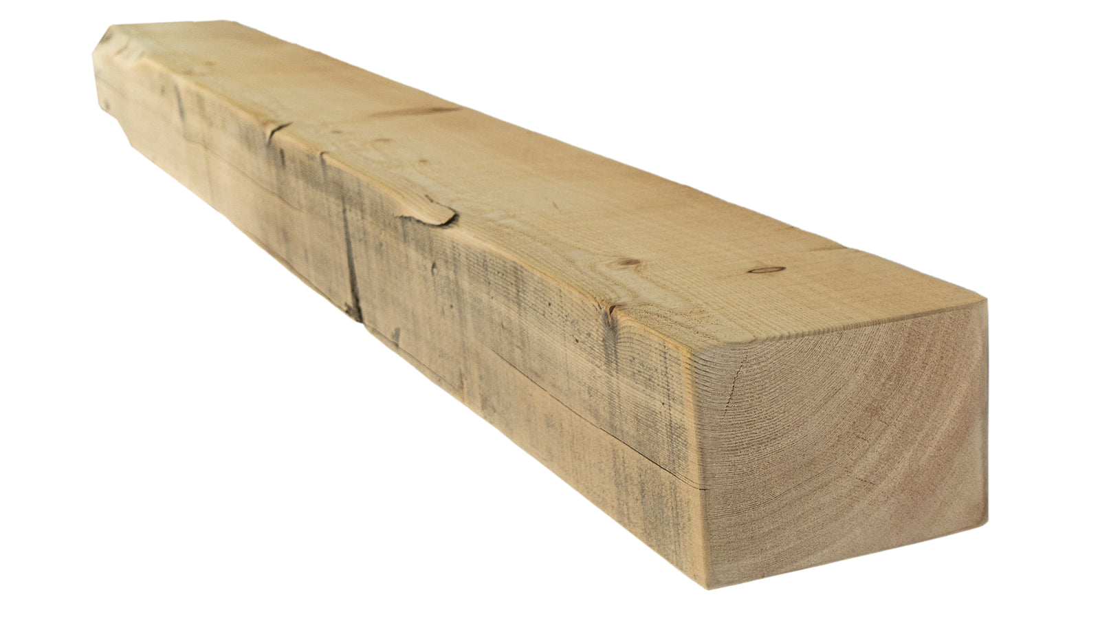 Reclaimed Wood Fireplace Mantel - Dakota Timber Co - Fireplace Mantels
